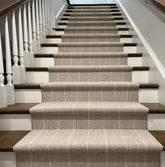 Multi Size Tan Ivory Color Hand Woven Flatweave Wool Contemporary Oriental Rug